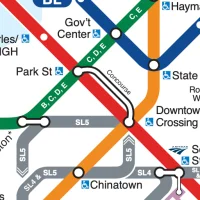 Boston Subway Map