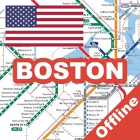 Boston Subway Map Travel Guide