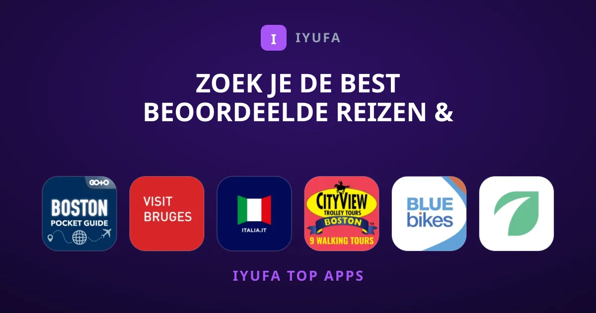 Zoek je de Best Beoordeelde Reizen & Lokaal Apps?